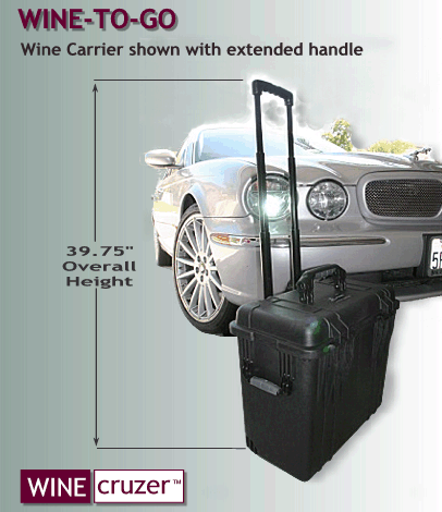 Wine Carrier with extended handle
